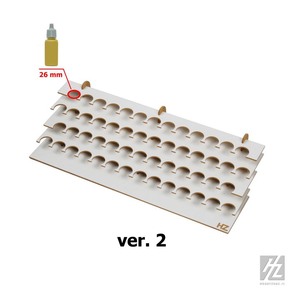 Présentoir organiseur peinture pot 26mm HobbyZone S3S