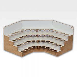 Großer Eck Farbhalter Farbrack Ø 36mm Corner Large Paint Stand HobbyZone 