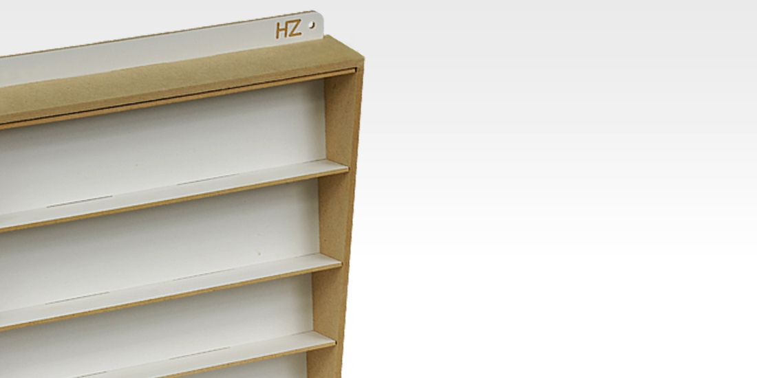 HOBBY ZONE HZ-S2b Grand Support de Rangement pour Pots de Peintures 36mm