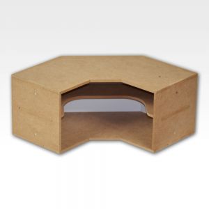 OM04 - Corner Shelves Module