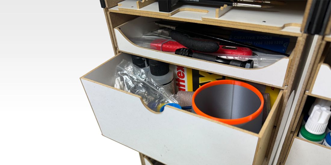 Large Capacity Drawer Insert detail