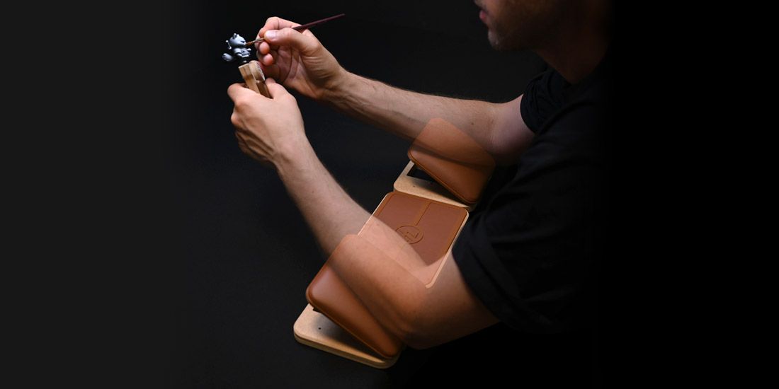 Precision Work Pads Adapter detail