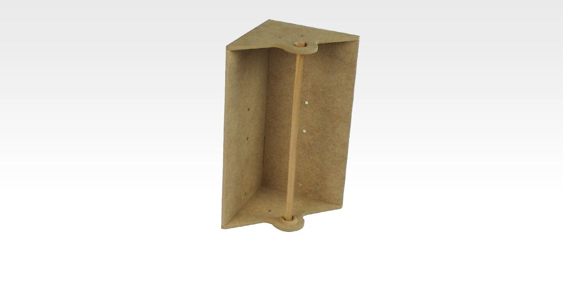 OM08b -  Corner Paper Towel Module